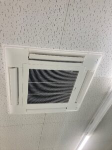 空調機の取り付け